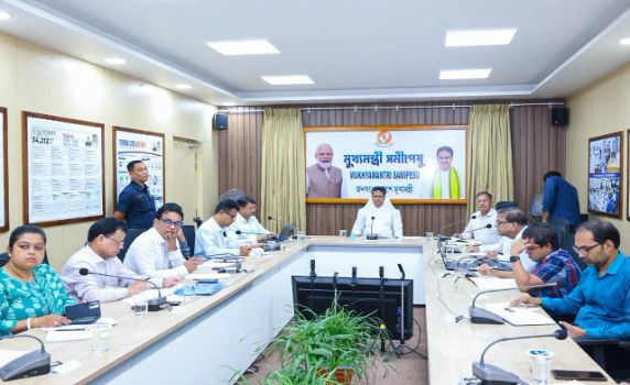 Tripura CM Dr Manik Saha holds 